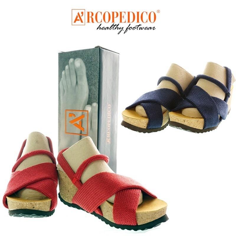 ARCOPEDICO  アルコペディコ  SALCO 3  サルコ 3    3641 　 06 RED / 09 NAVY　  レディースサンダル　｜garo1959