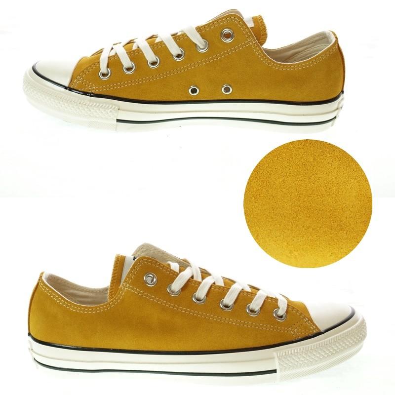 CONVERSE コンバース SUEDE ALL STAR US OX スエードオールスター　1CL708　GOLD　メンズスニーカー｜garo1959｜02