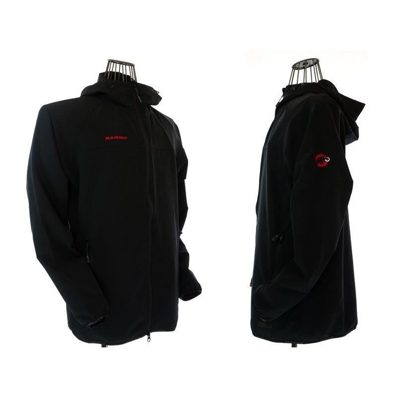 MAMMUT　マムート　1010-25440　SOFtech GRANITE hooded Jacket Men　ソフテック　グラナイト　フーデッドジャケット　メン　0001 black｜garo1959｜03