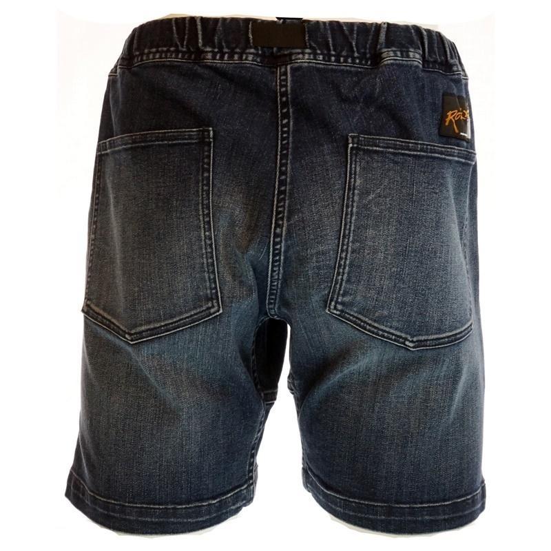 Rokx　ロックス　RXMS193010　DENIM FATIGUE SHORT　デニムファティーグショートパンツ　DARK USED｜garo1959｜03