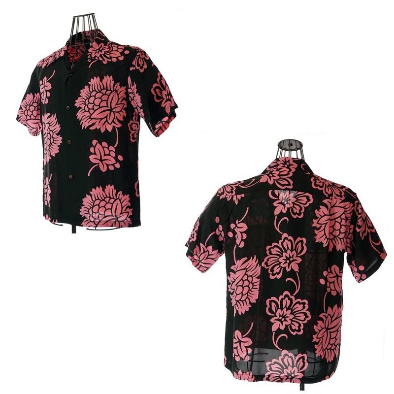 SUN SURF　サンサーフ　SS38041　HAWAIIAN PAREU　119BLK/105OFF　アロハシャツ　ハワイアンシャツ｜garo1959｜03