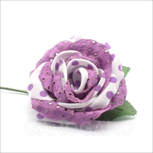 新年の贈り物 水玉の爽やかなバラのコサージュ フラメンコ用 Wantannas Go Id