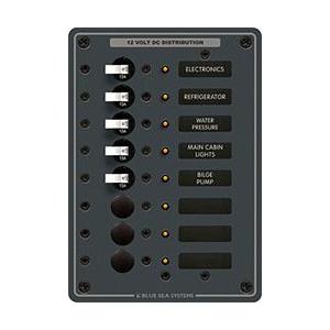 ボート用スイッチパネル DCサーキットブレーカー付スイッチパネル・8P 8023 ボート用品 電装品 送料無料