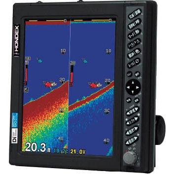 HONDEX ホンデックス 魚群探知機 10,4型カラー液晶デジタル魚探 HE 