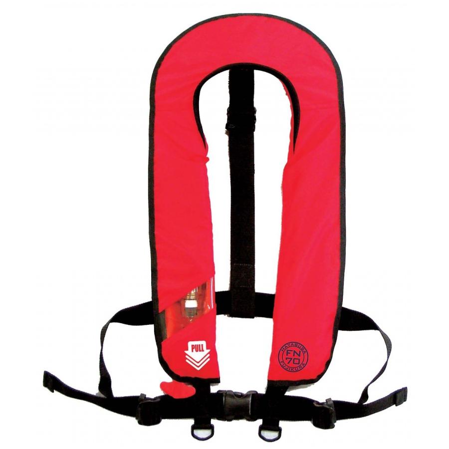 Fn 70 自動膨張機能付ライフジャケット 自動膨張機能付き 手動膨張式など人気 定番アイテムから今シーズンのトレンドまで 豊富な品揃えをご用意しております G1335 Fn 70 自動膨張機能付ライフジャケット 救命胴衣なら 新基準対応品