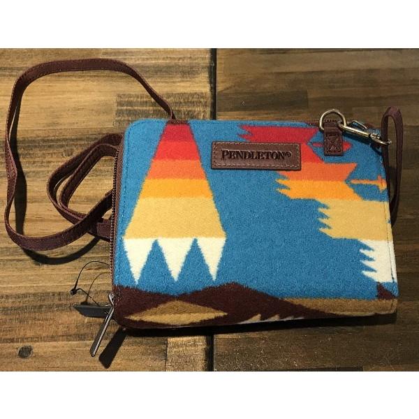 PENDLETON Wallet on a Strap GD150 54452 Tucson Turquoise PEN017wstt