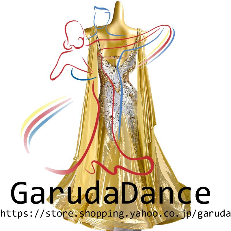 Garuda SHOP レディース社交ダンス衣装 競技ドレスモダンドレス高級