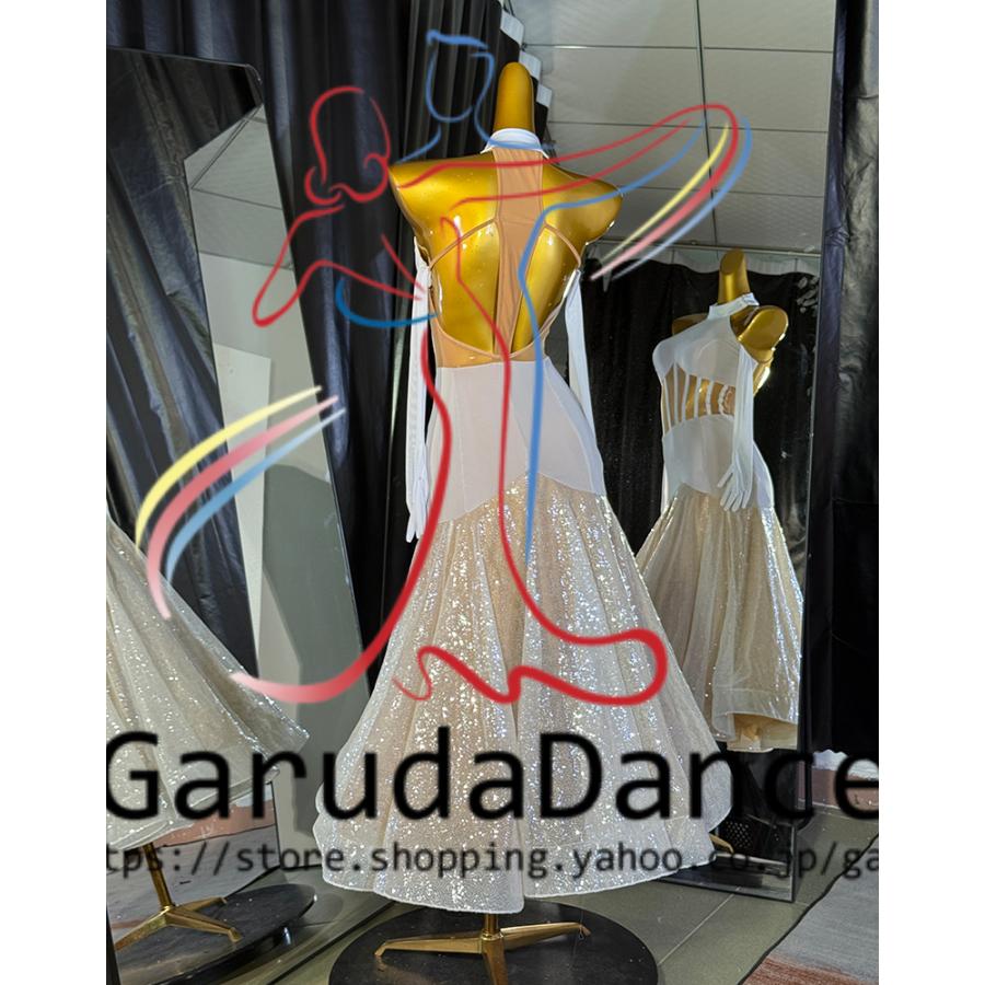 Garuda SHOP レディース社交ダンス衣装 モダンドレス パーティードレス 
