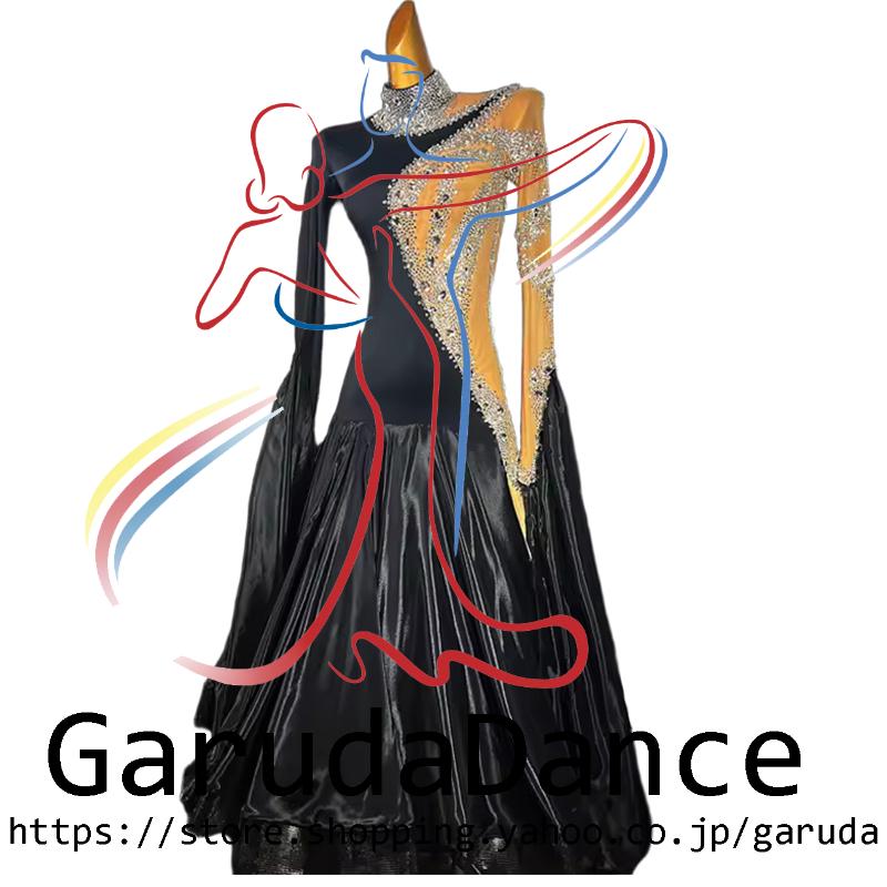 Garuda SHOP レディース社交ダンス衣装 競技ドレスモダンドレス高級