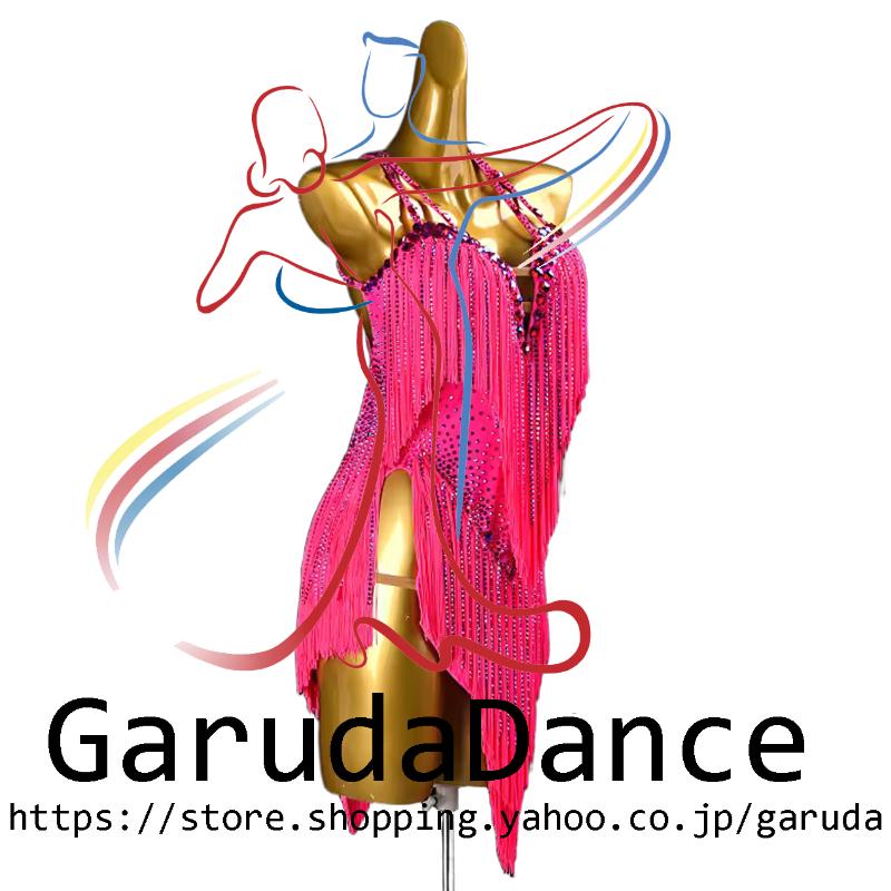 Garuda SHOP 社交ダンス高級衣装 セミオーダードレス ラテン競技高級ドレス パーティードレス 社交ダンス衣装ラテン  社交ダンス衣装ルンバ  品番10140の画像