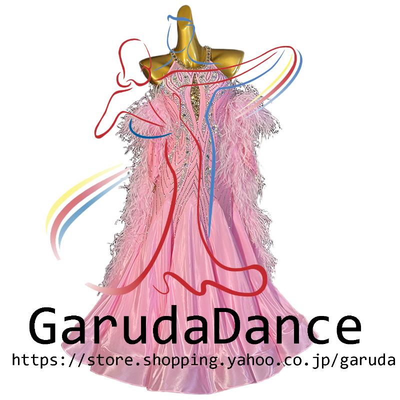 Garuda SHOP レディース社交ダンス衣装 競技ドレスモダンドレス高級