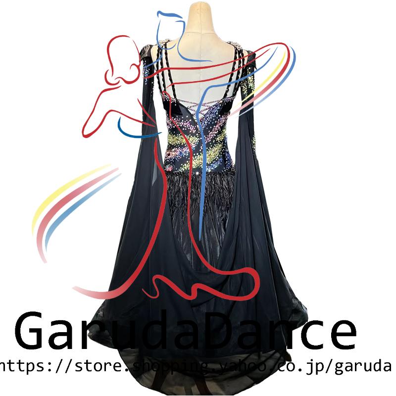 Garuda SHOP レディース社交ダンス衣装 競技ドレスモダンドレス高級