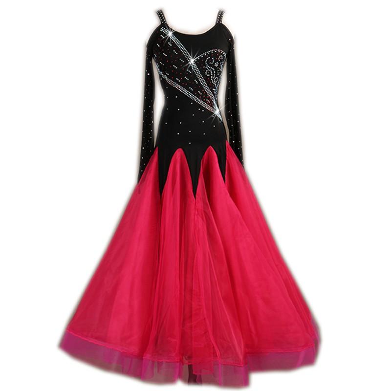 日本全国送料無料 Garuda Shop 社交ダンスドレス 豪華モダン正装ドレス ダンスウェア キラキラ手作り宝石飾モダンワンピース 黒 赤 1050 Garuda Shop 通販 Yahoo ショッピング 100 の保証 Www Ladislexia Net