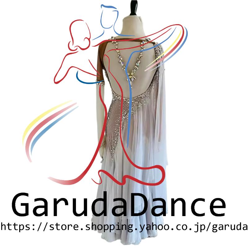 Garuda SHOP 社交ダンス高級衣装 セミオーダードレス ラテン競技高級