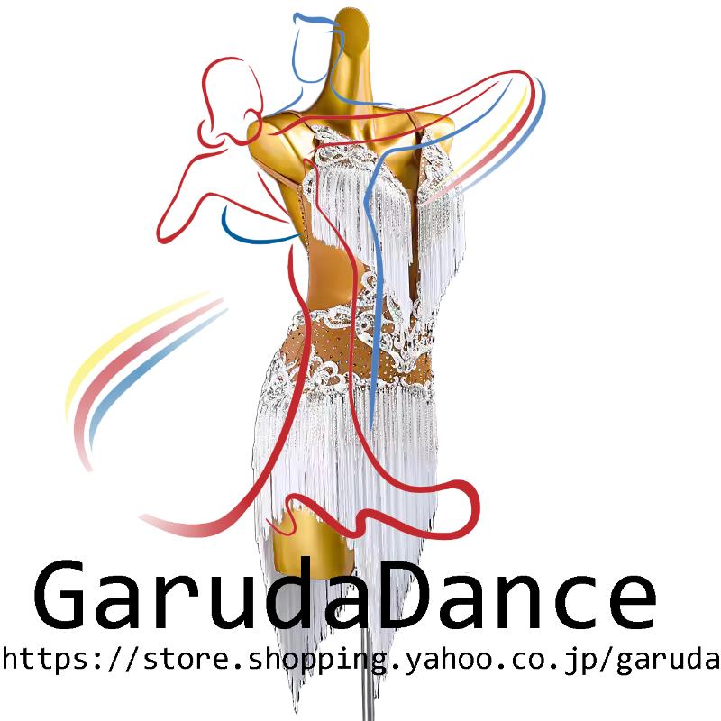 Garuda SHOP 社交ダンス高級衣装 セミオーダードレス ラテン競技高級 