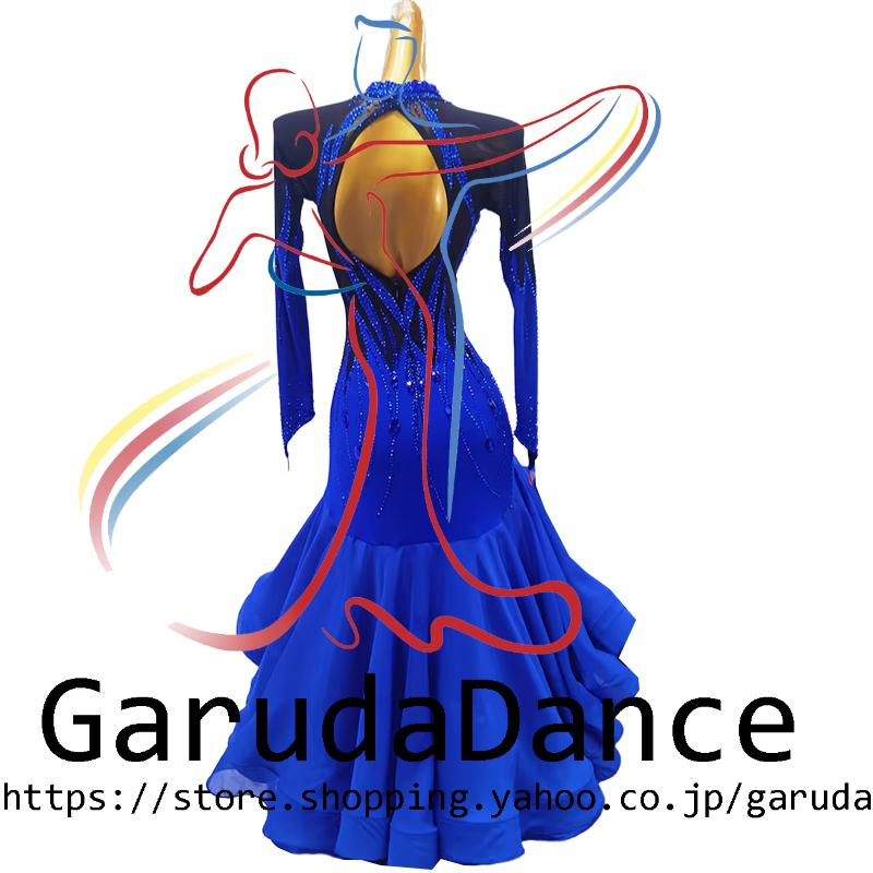 Garuda SHOP 社交ダンス高級衣装 セミオーダードレス ラテン競技高級