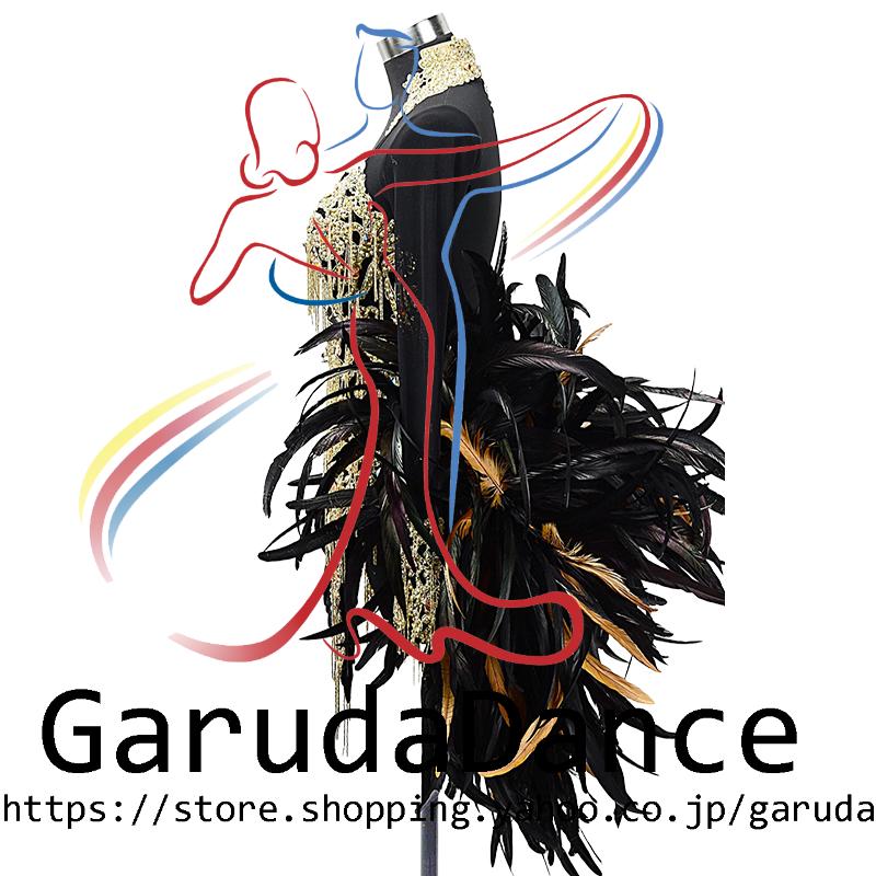 Garuda SHOP 社交ダンス高級衣装 セミオーダードレス ラテン競技高級