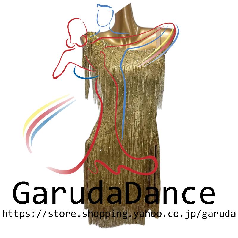 Garuda SHOP 社交ダンス高級衣装 セミオーダードレス ラテン競技高級