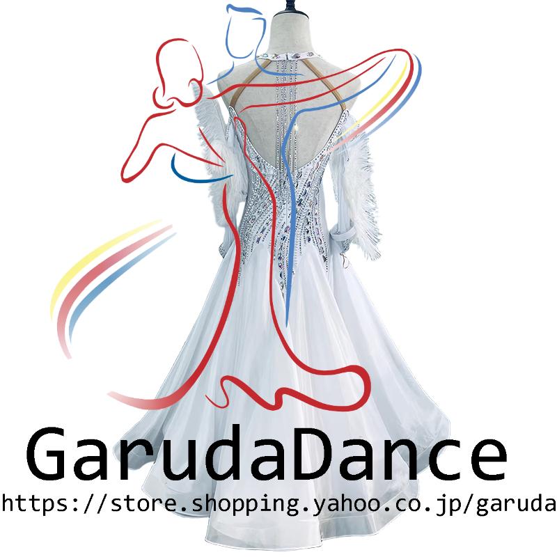Garuda SHOP レディース社交ダンス衣装 競技ドレスモダンドレス高級