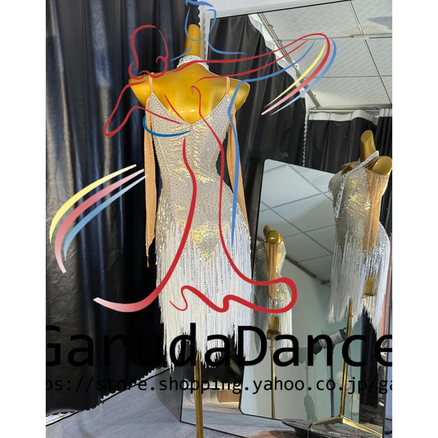 Garuda SHOP 社交ダンス高級衣装 セミオーダードレス ラテン競技高級 