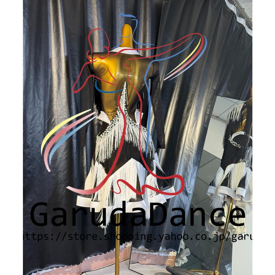 Garuda SHOP 社交ダンス高級衣装 セミオーダードレス ラテン競技高級