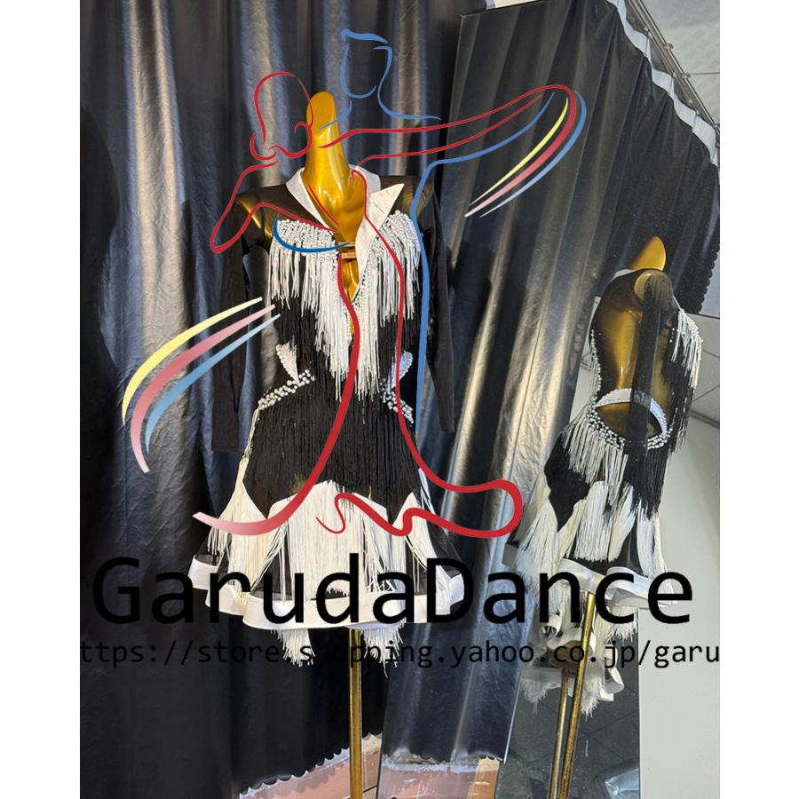 Garuda SHOP 社交ダンス高級衣装 セミオーダードレス ラテン競技高級