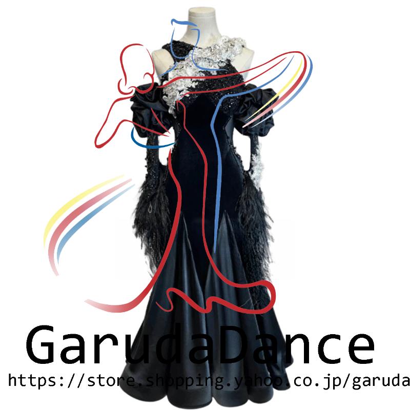 Garuda SHOP レディース社交ダンス衣装 競技ドレスモダンドレス高級