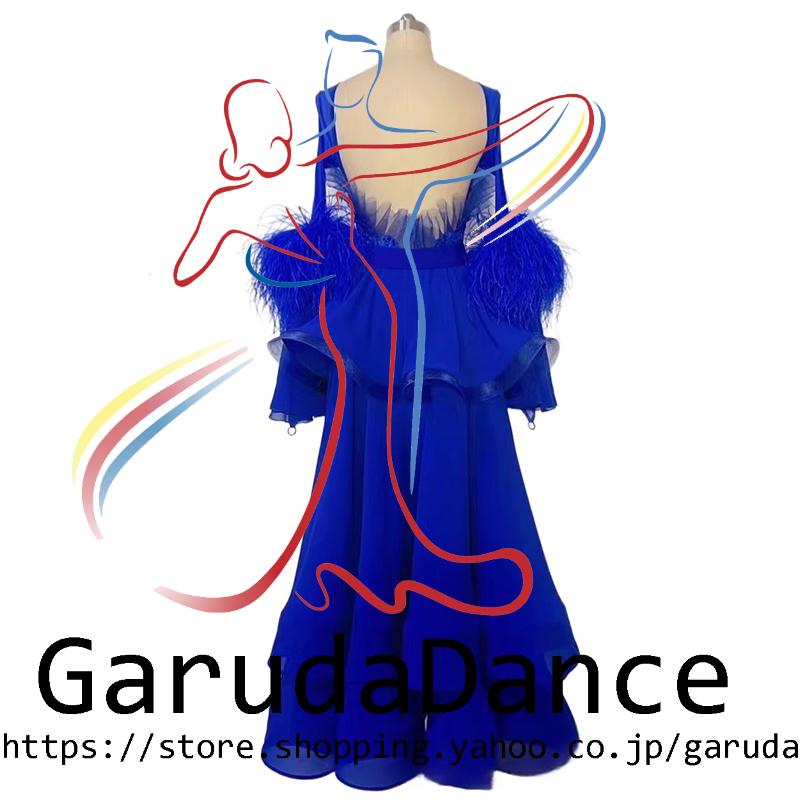 Garuda SHOP レディース社交ダンス衣装 競技ドレスモダンドレス高級