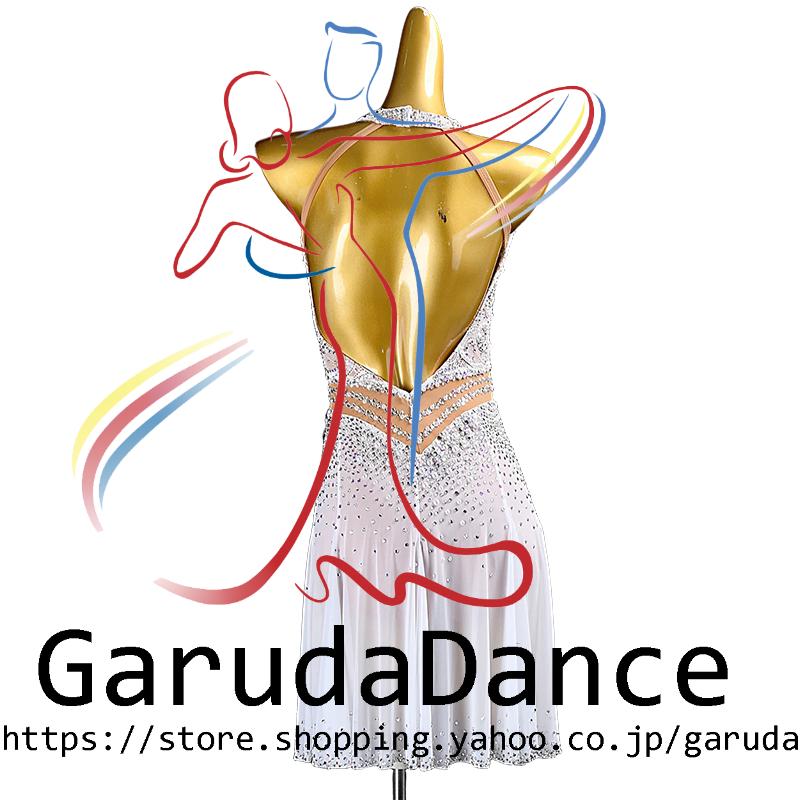 Garuda SHOP 社交ダンス高級衣装 セミオーダードレス ラテン競技高級