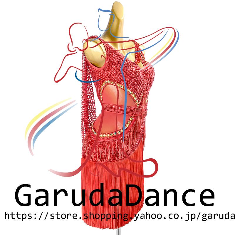 Garuda SHOP 社交ダンス高級衣装 セミオーダードレス ラテン競技高級
