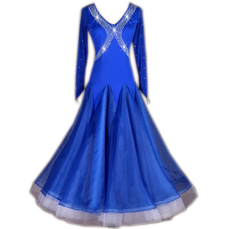 即納 最大半額 Garuda Shop レディース社交ダンス衣装モダンダンスドレス レッスンウエア競技練習服 ワルツドレス競技用 キラキラ石付き 2色 1446 Garuda Shop 通販 Yahoo ショッピング 国産 Www Ladislexia Net