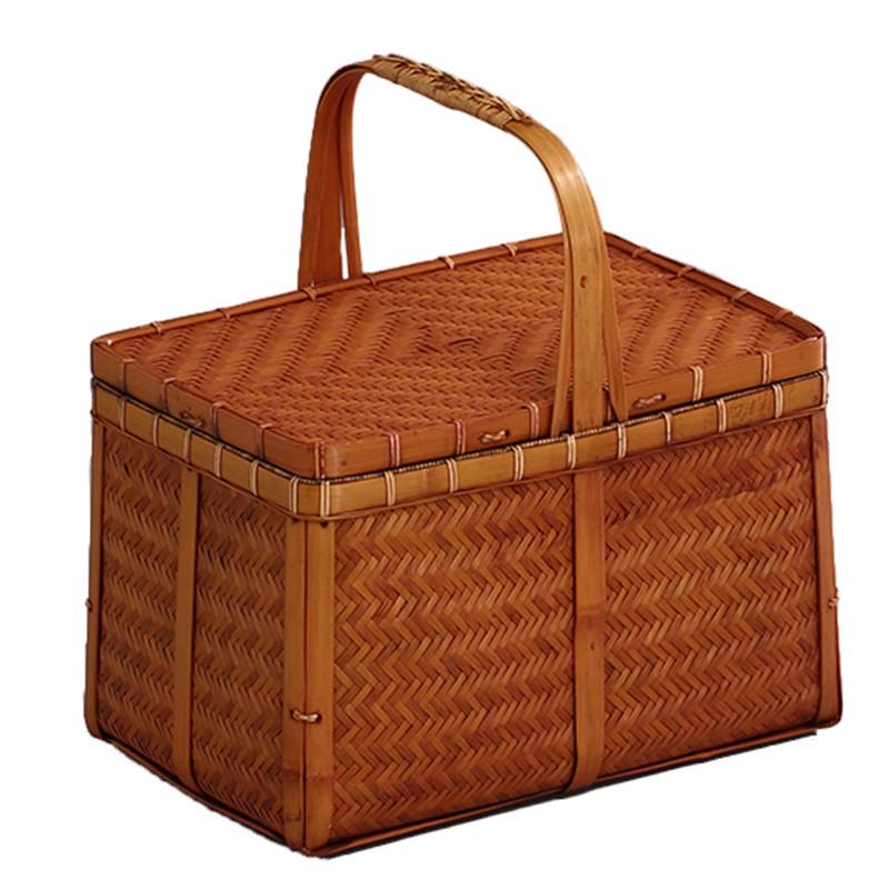 Garuda雑貨 ナチュラル手作りかごバッグ 手編みバック 自然素材バスケット 竹かご 良品 30 21 31cm 品番15 15 Garuda Shop 通販 Yahoo ショッピング