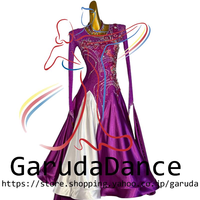 珍しい Garuda Shop レディース社交ダンスドレス モダン競技ドレス ワルツドレス高級品 発表会用ドレスワンピース セミオーダー可 パープル 品番2240 2240 Garuda Shop 通販 Yahoo ショッピング 受賞店舗 Ifirstfix Net