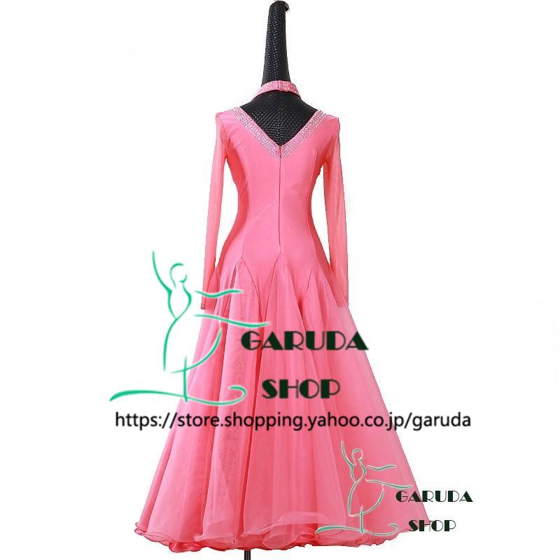 スタンダードドレス✨流行りの短め丈！ちょっとした競技会やダンスパーティーに！ TID製スタンダードドレス☆上品な水色☆競技ダンス社交ダンス 社交