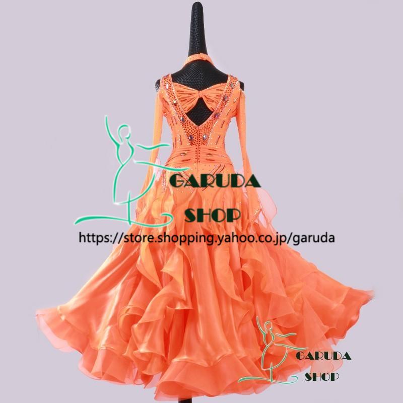 Garuda SHOP レディース社交ダンスドレス モダン競技ドレス ワルツ