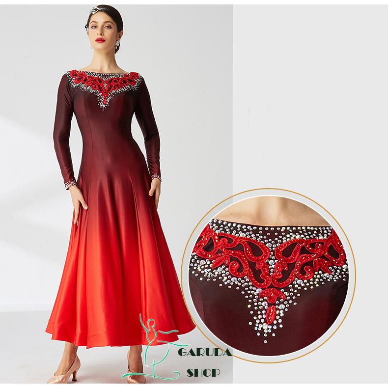 Garuda SHOP レディース社交ダンスドレス 競技ドレス 新入荷新品