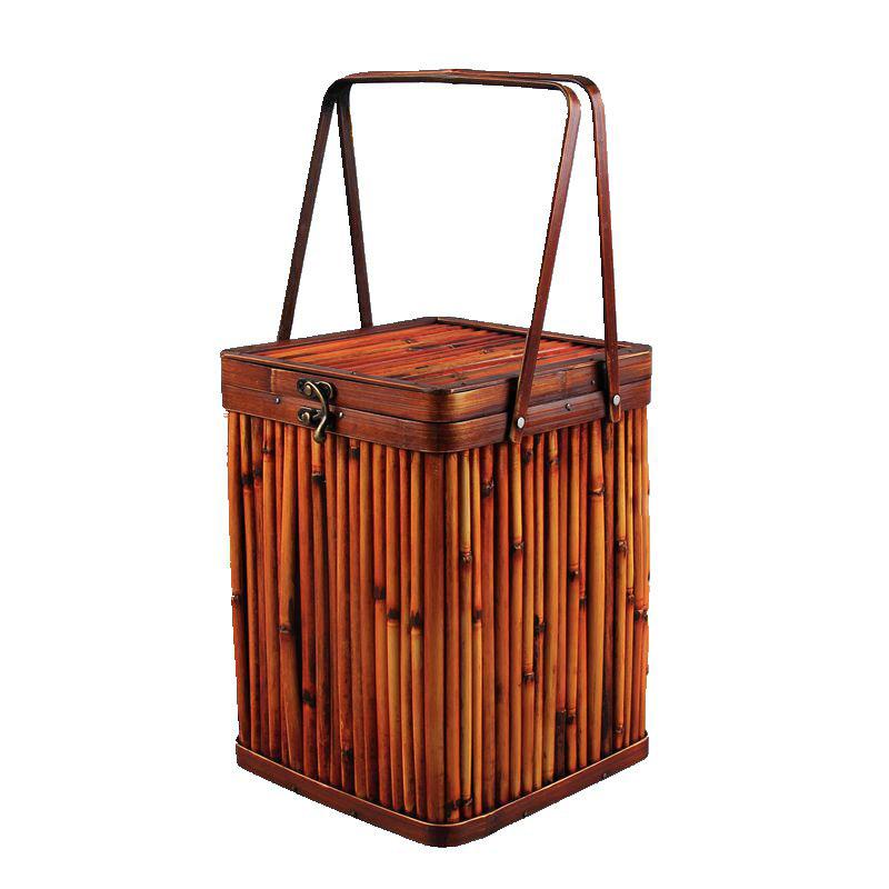 Garuda雑貨 ナチュラル手作りかごバッグ 手編みバック 自然素材バスケット 竹籠 収納箱 小物入れ 茶道 品番3256 3256 Garuda Shop 通販 Yahoo ショッピング