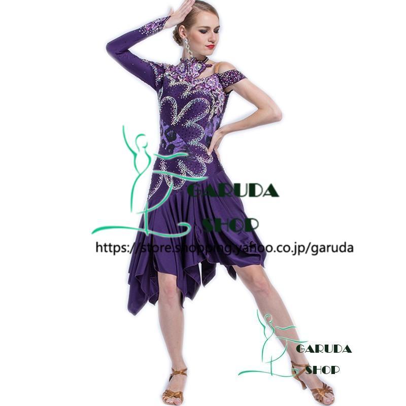 Garuda SHOP レディース社交ダンス衣装 競技ドレス ラテンドレス Garuda SHOP レディース社交ダンス衣装 競技ドレス ラテンドレス