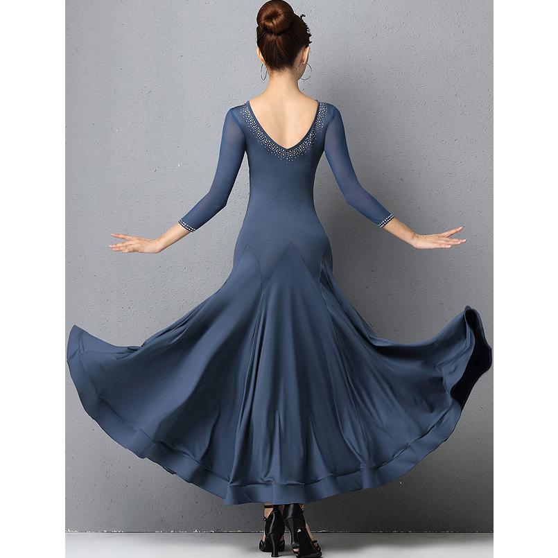 Garuda Shop 社交ダンス衣装レディースダンスレッスン練習ドレス ロングワンピース 激安 社交ダンス モダン 品番3396 3396 Garuda Shop 通販 Yahoo ショッピング