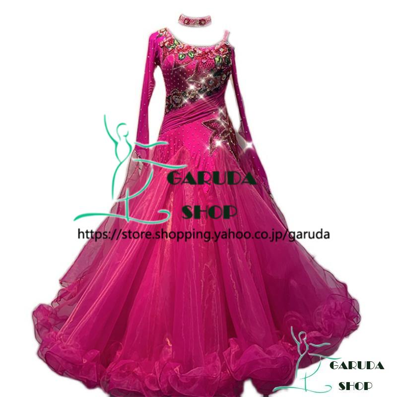 年最新海外 Garuda Shop レディース社交ダンス衣装 競技ドレス ワルツドレス高級品 発表会用演出服パーティードレスワンピース セミオーダー可 品番3555 楽天市場 Kuljic Com