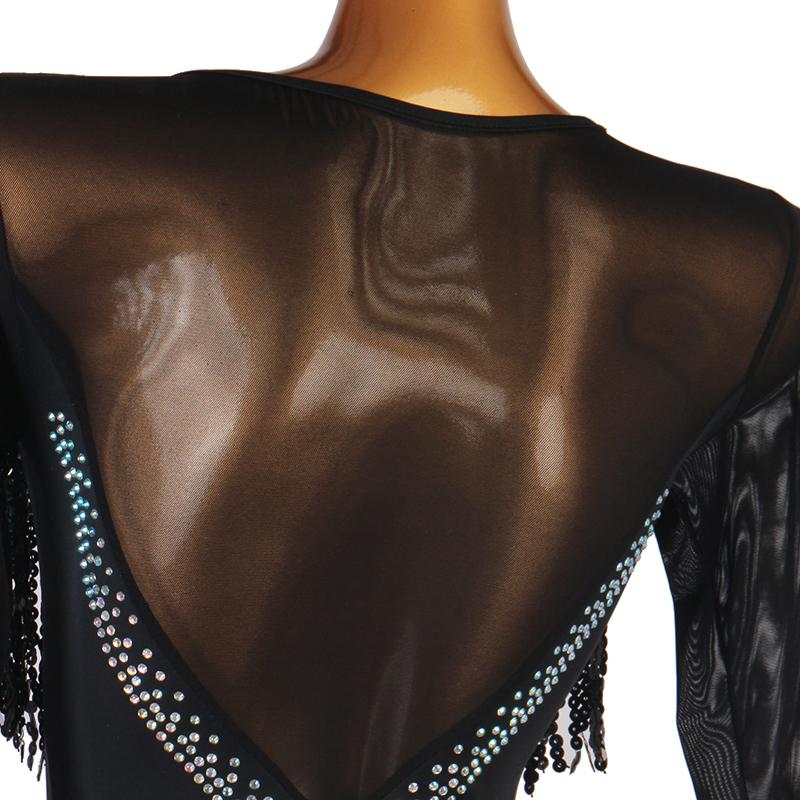 Garuda SHOP　レディース社交ダンス衣装　サイズ調整可　ラテン練習競技レッスンウエア　パーティーダンス発表会ワンピース 　品番3899 |  | 03