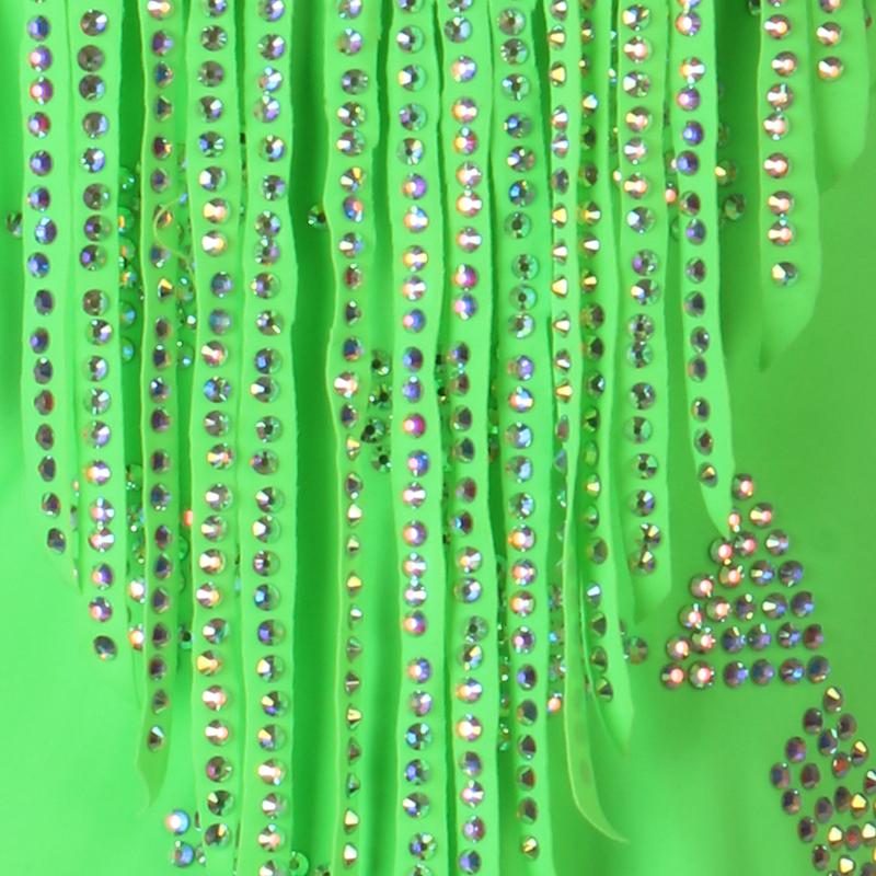 Garuda SHOP　レディース社交ダンス衣装　サイズ調整可　ラテン練習競技レッスンウエア　パーティーダンス発表会ワンピース  2色　品番3979 |  | 03