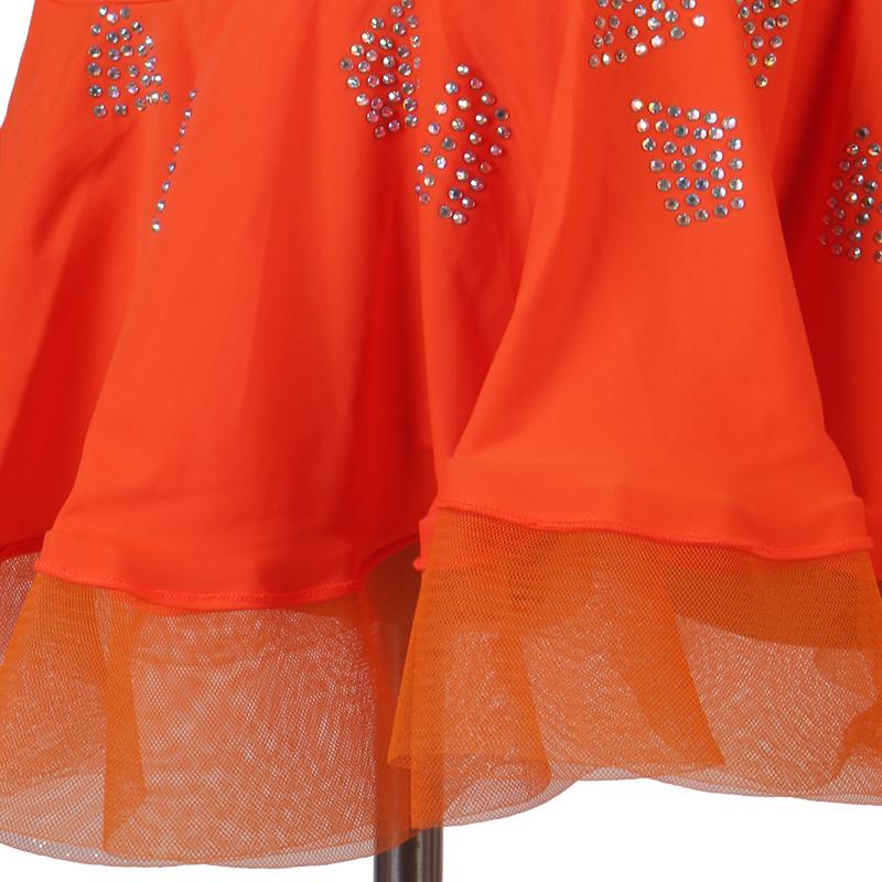 Garuda SHOP　レディース社交ダンス衣装　サイズ調整可　ラテン練習競技レッスンウエア　パーティーダンス発表会ワンピース  2色　品番3979 |  | 06