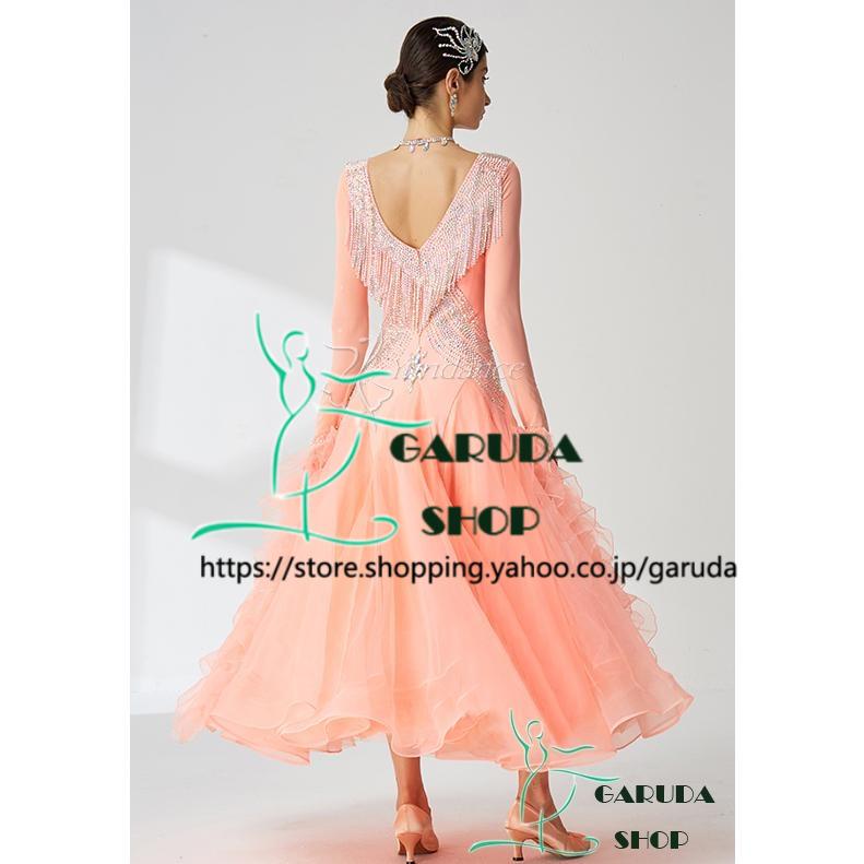 Garuda SHOP レディース社交ダンス衣装 競技ドレス ワルツドレス Garuda SHOP レディース社交ダンス衣装 競技ドレス ワルツドレス