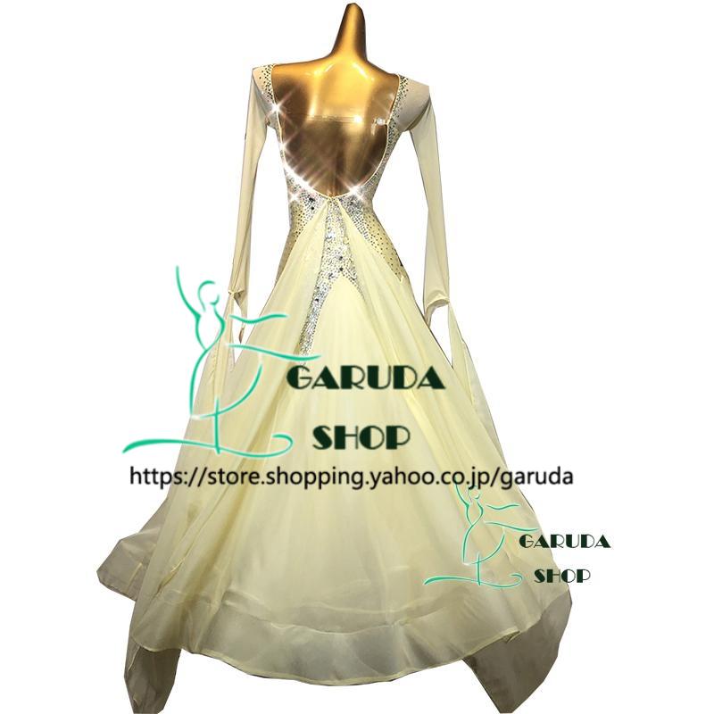 Garuda SHOP レディース社交ダンスドレス モダン競技ドレス ワルツ