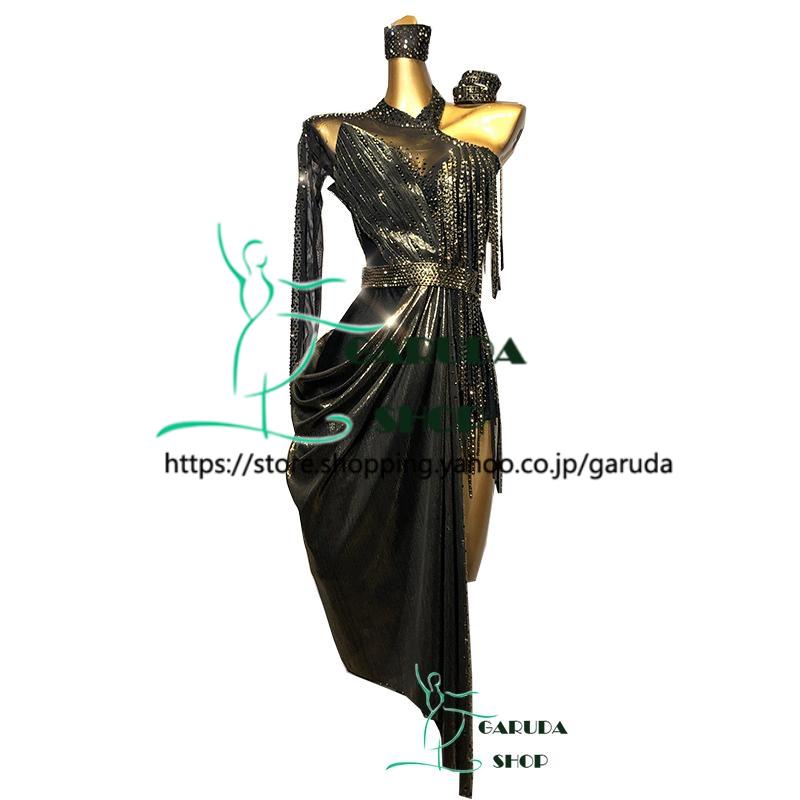 Garuda SHOP レディース社交ダンス衣装 競技ドレス ラテンドレス 高級