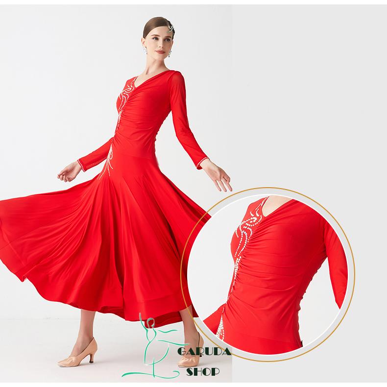 Garuda SHOP レディース社交ダンス衣装 競技ドレス 新入荷新品