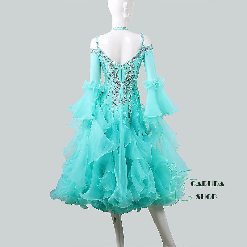 Garuda SHOP レディース社交ダンスドレス モダン競技ドレス