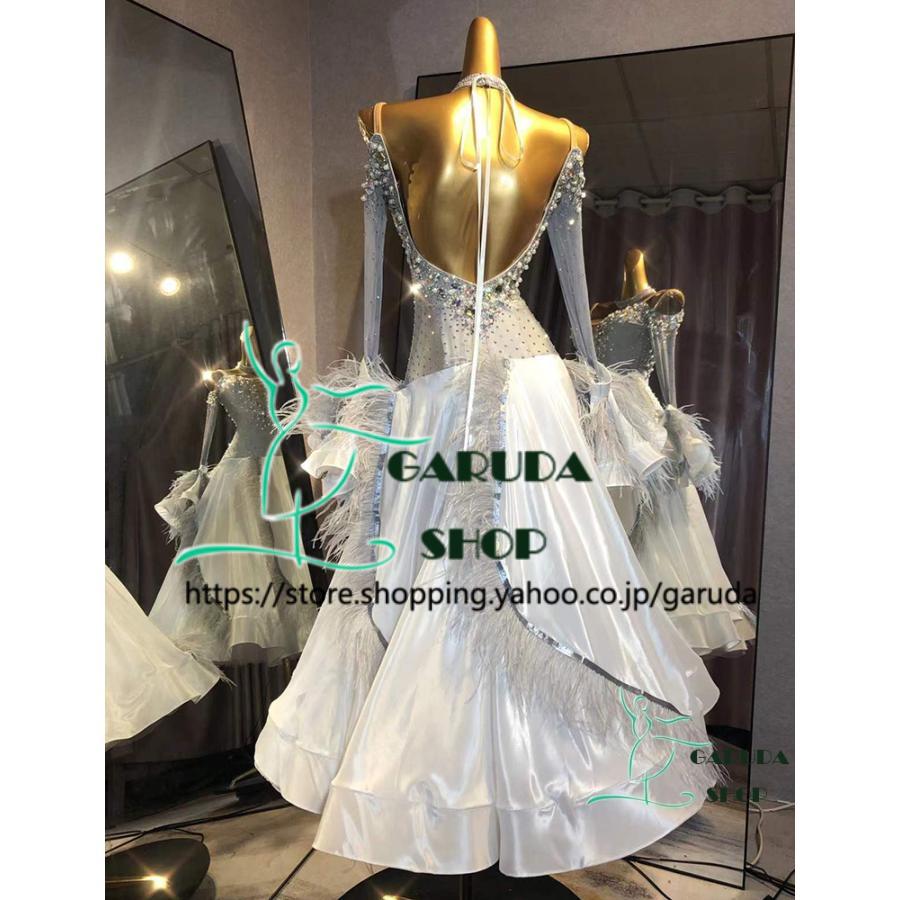 Garuda SHOP レディース社交ダンスドレス モダン競技ドレス ワルツ