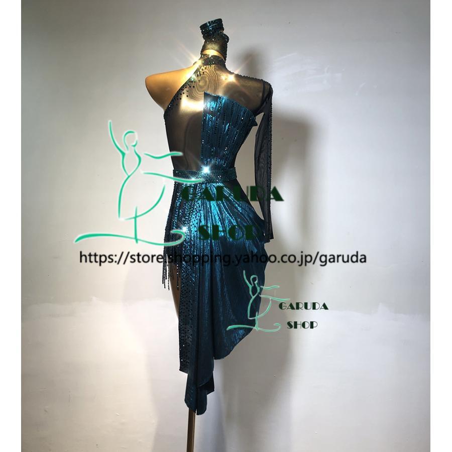 Garuda SHOP レディース社交ダンス衣装 競技ドレス ラテンドレス 高級